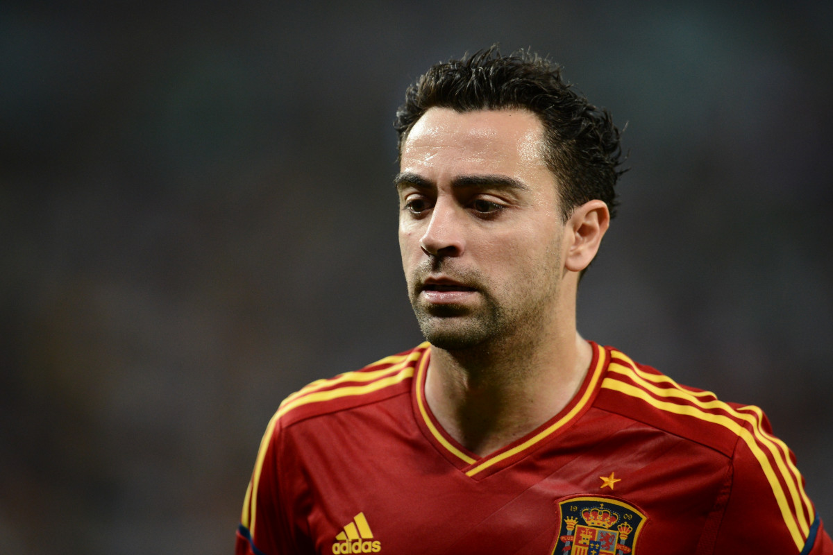 Maillot Espagne 2014-15 Signé Xavi Hernandez – Broderie Carrière – Certifié