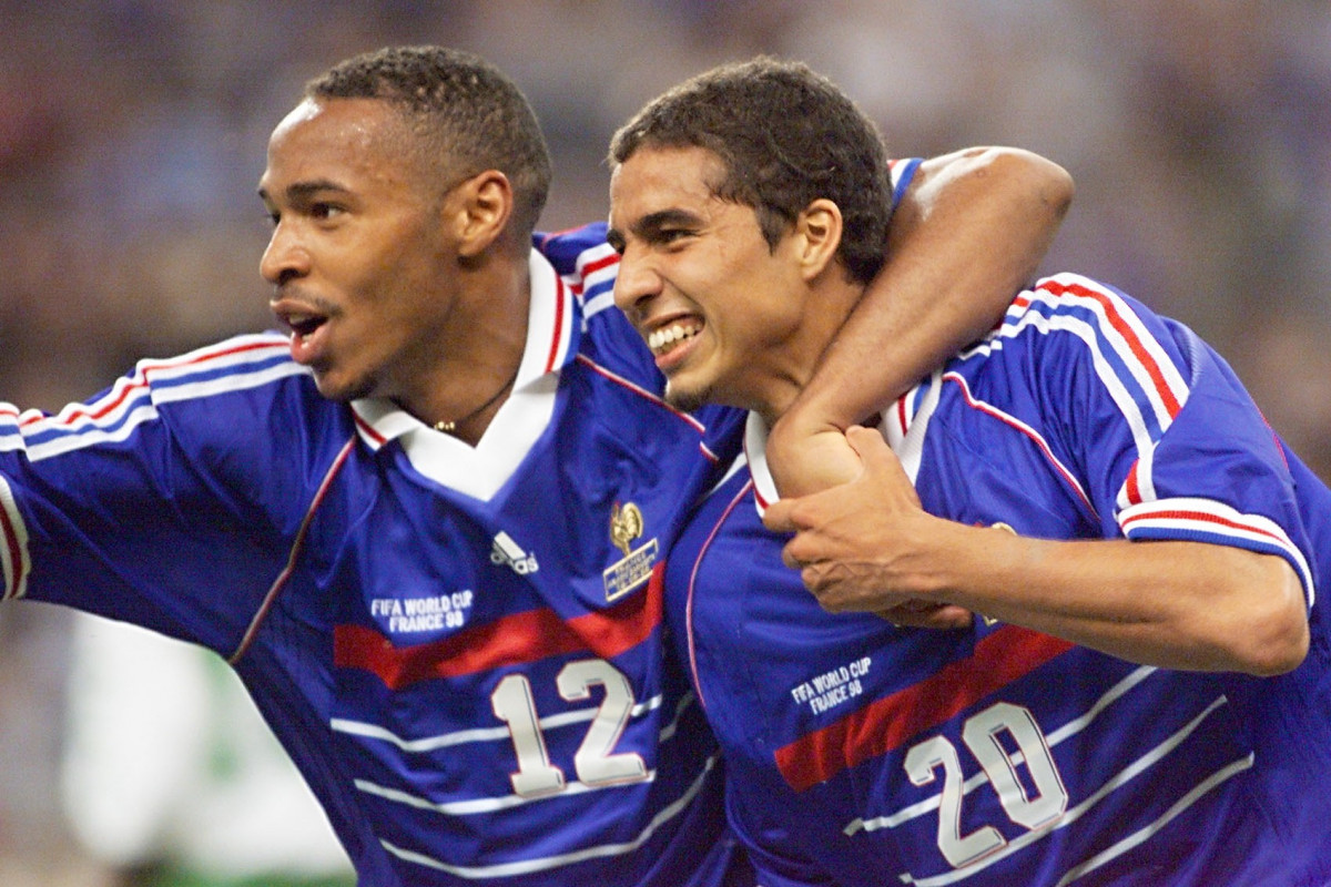 Maillot FRANCE Finale UEFA EURO 2000 DAVID TREZEGUET 20 Taille: XXL