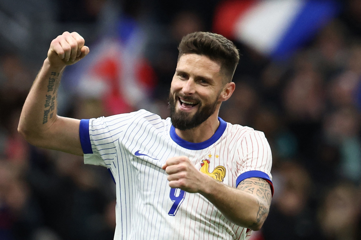 Maillot Équipe De France Euro 2024 Domicile Nike - Giroud N°9 - Tailles S Ou L