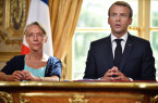 Elisabeth Borne et Emmanuel Macron