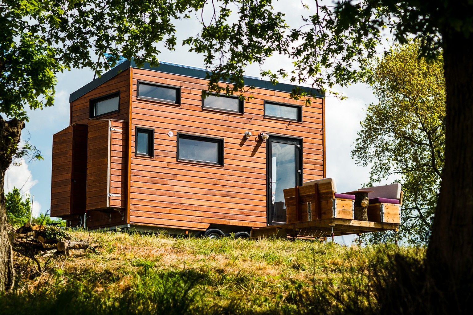 VIDÉO Tiny houses, yourtes, cabanes 5 hébergements insolites pour