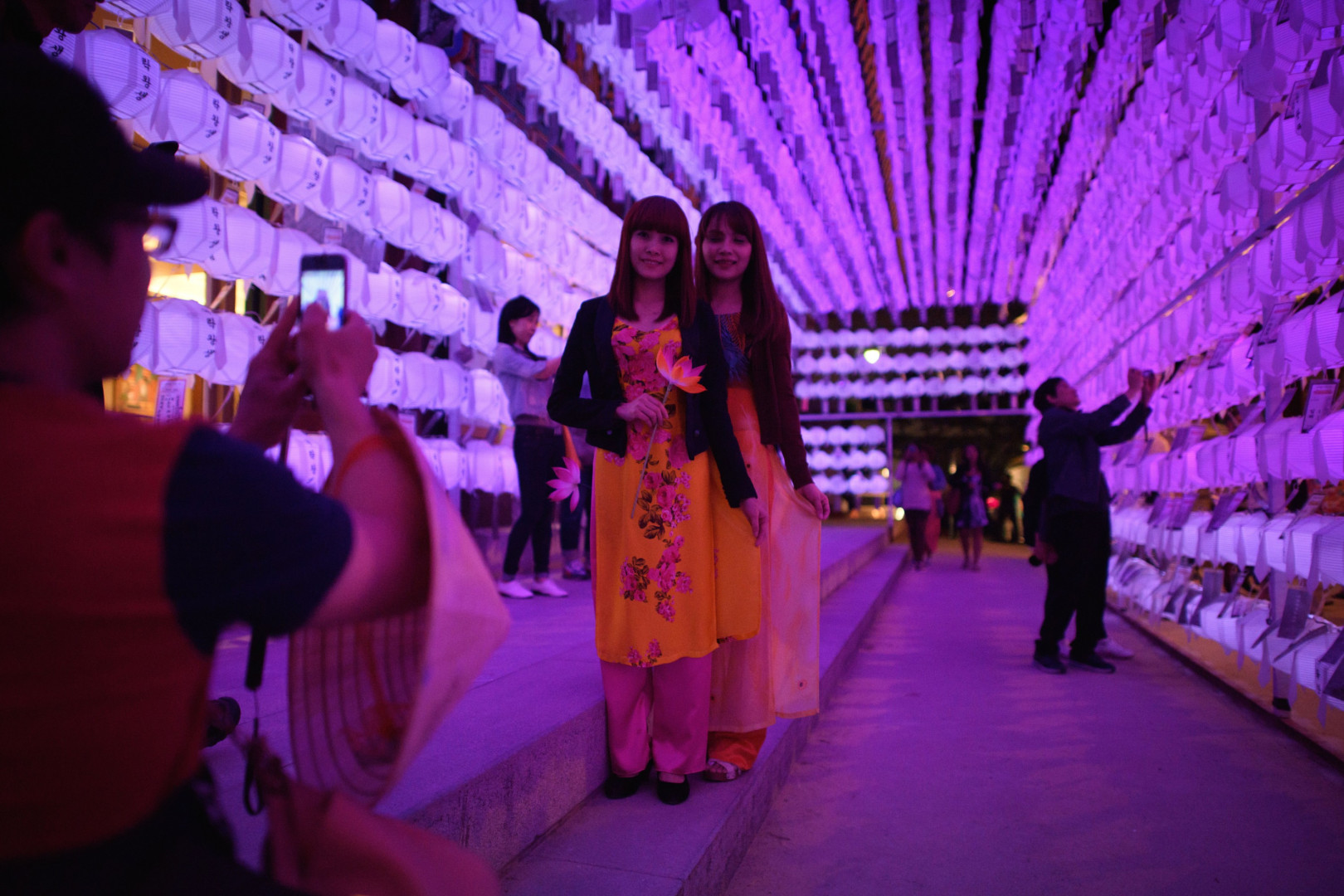 Coree Du Sud Les Images Colorees De L Anniversaire De Bouddha