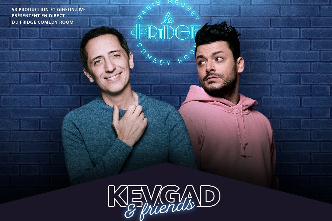 Kev Adams et Gad Elmaleh réunis pour un spectacle commun avec des