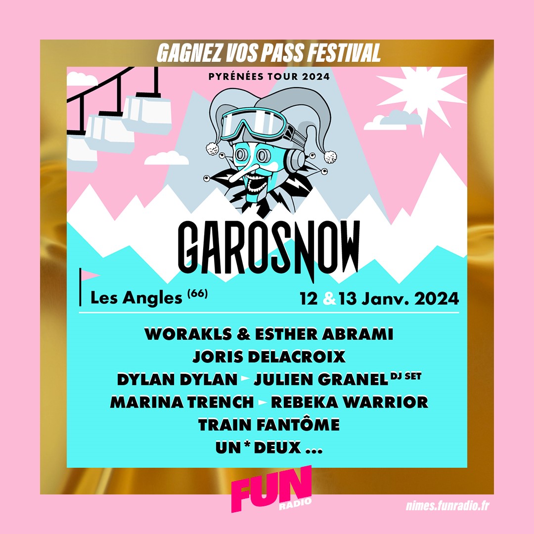 Gagnez vos pass festival