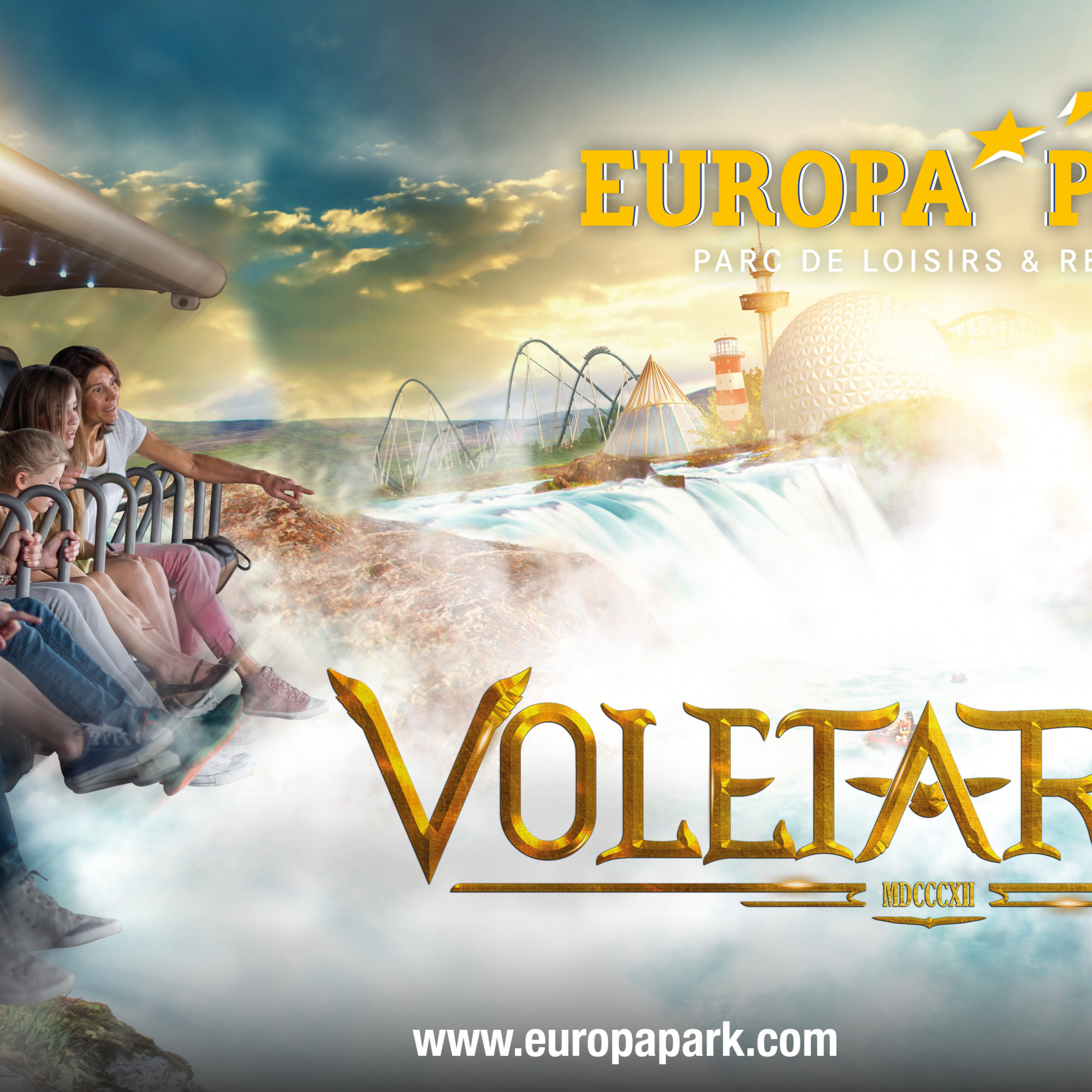 Séjour Europapark - Pack Découverte Parc D'attractions - Neuf