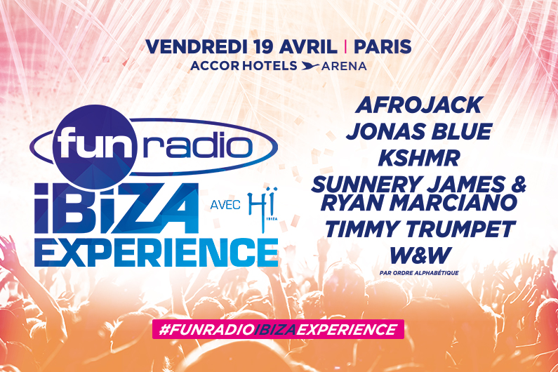 Fun Radio Experience écoutez Fun Radio et gagnez les dernières places