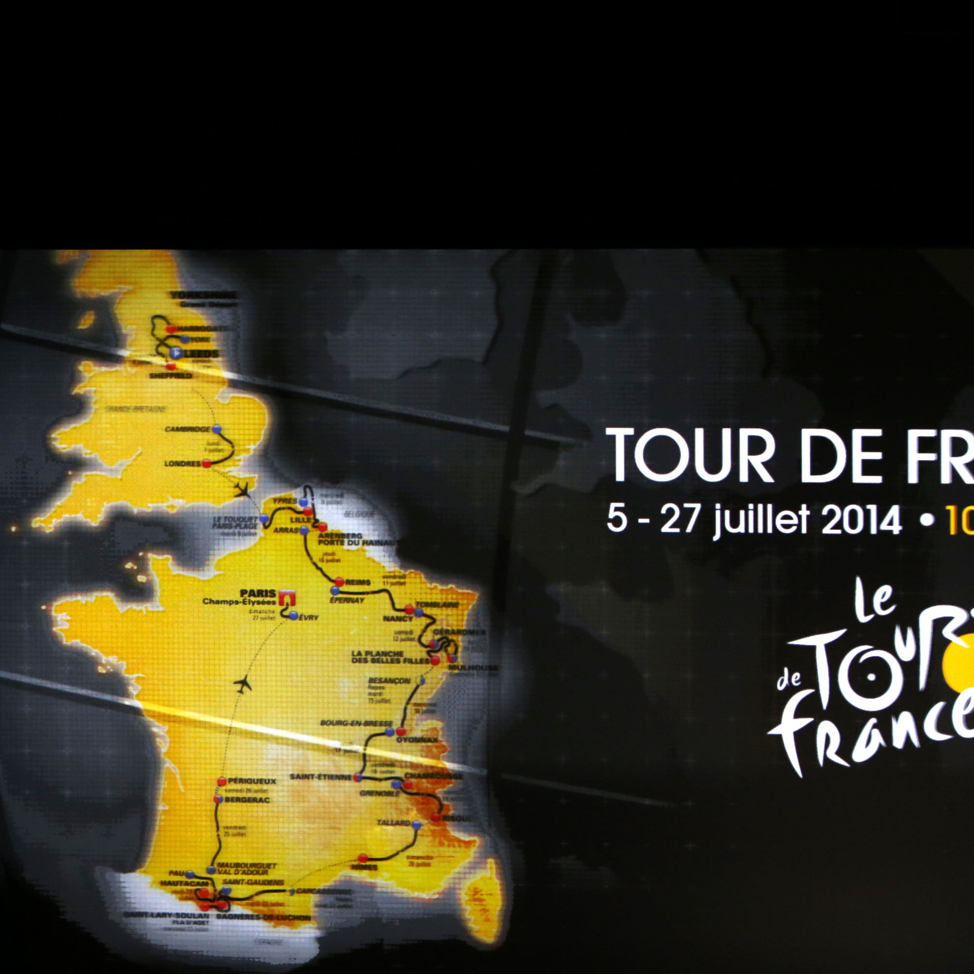 Tour de France 2014 le parcours de la 101e édition