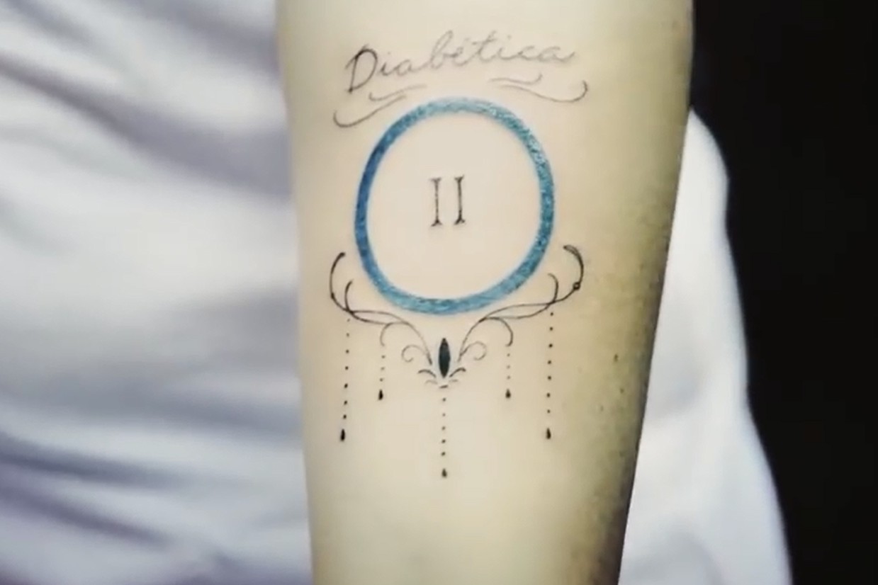 Symbole Tatouage Diabete Type 1 Diabète : une campagne de sensibilisation avec des tatouages au Brésil