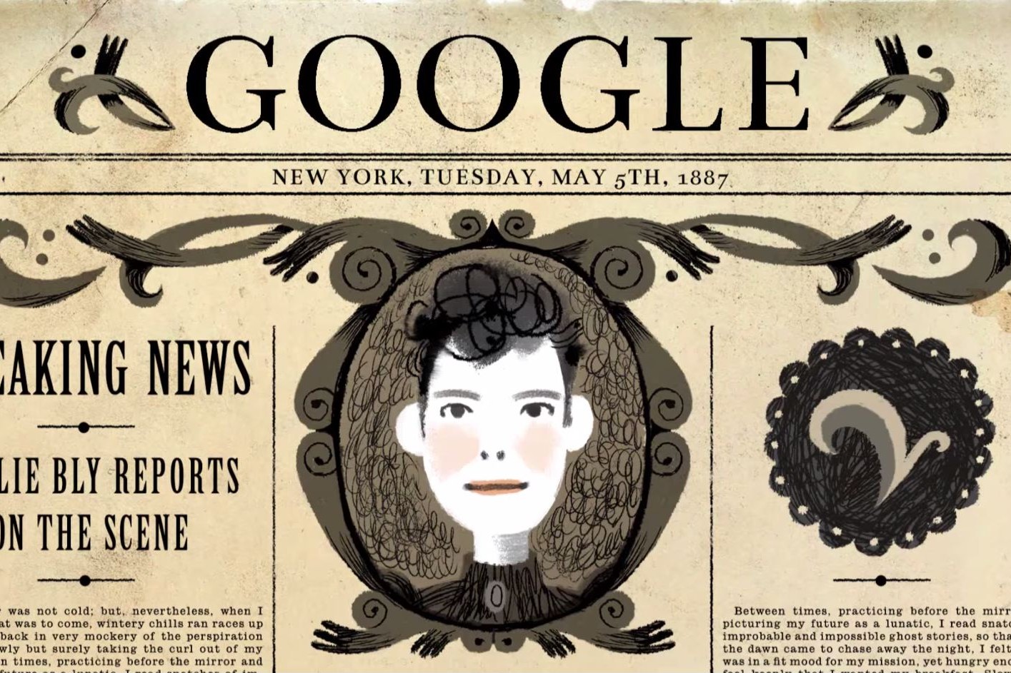 VID O Nellie Bly Il Y A 151 Ans Naissait La Journaliste Pionni re Du vid-o-nellie-bly-il-y-a-151-ans-naissait-la-journaliste-pionni-re-du