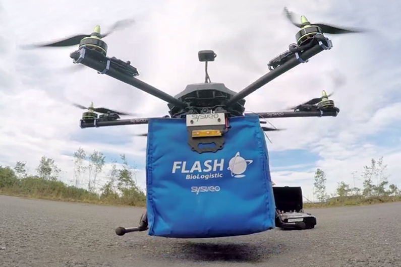 Bordeaux va tester la livraison de médicaments par drones