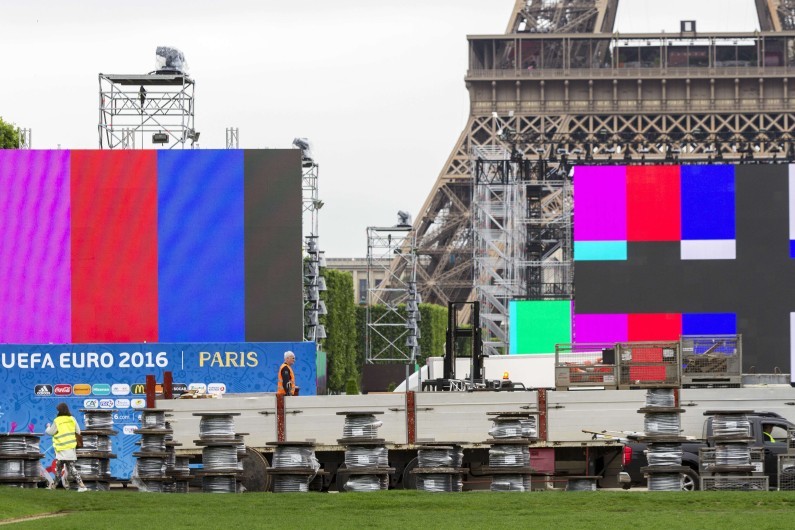 Euro 2016 dans les coulisses des "fanszones"