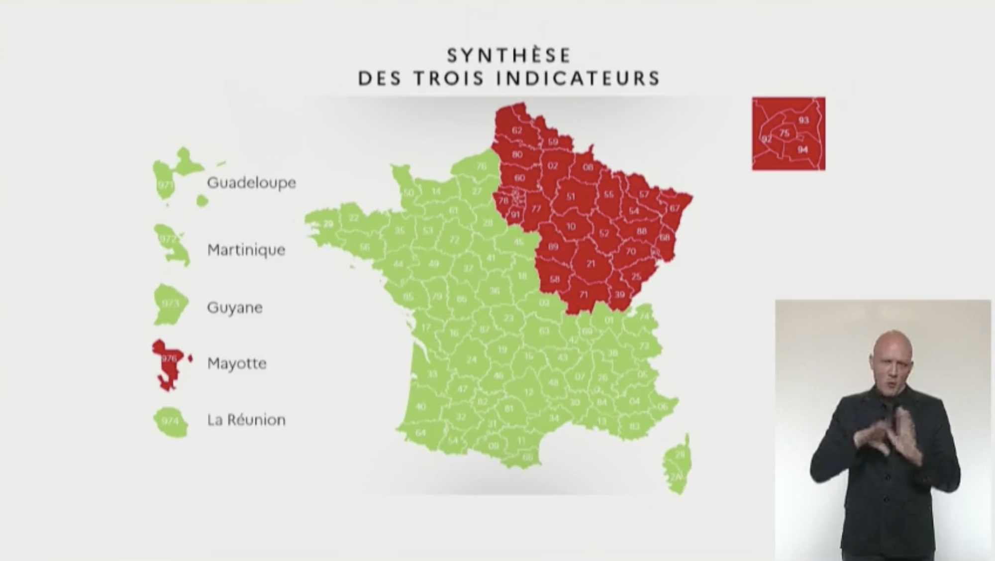 Deconfinement Voici La Carte Definitive Des Departements En Rouge Ou En Vert