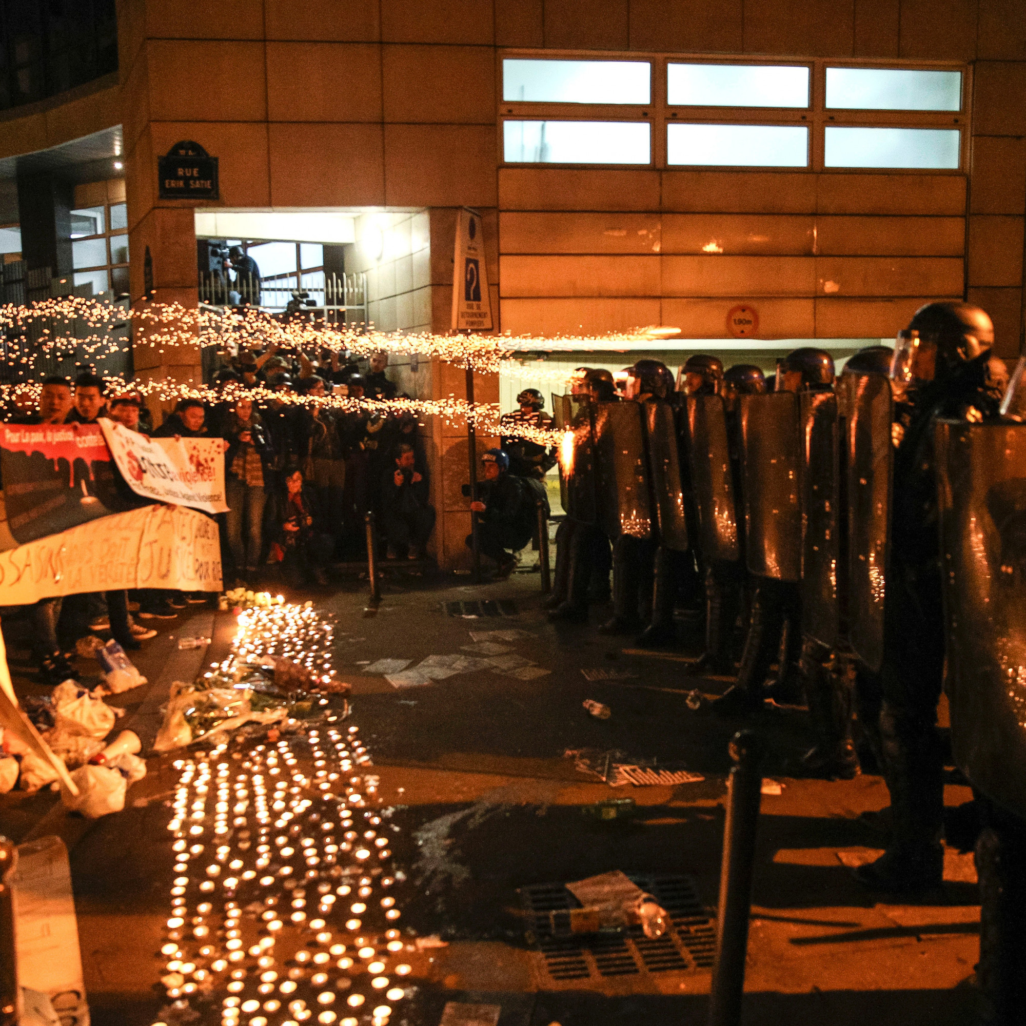 Les manifestations de Chinois à Paris noyautées par la mafia