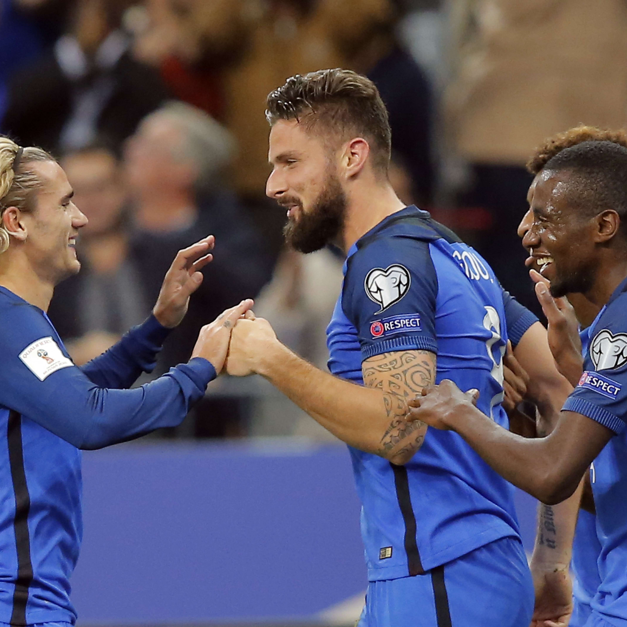 VIDÉOS - France-Biélorussie : les buts de Griezmann et Giroud