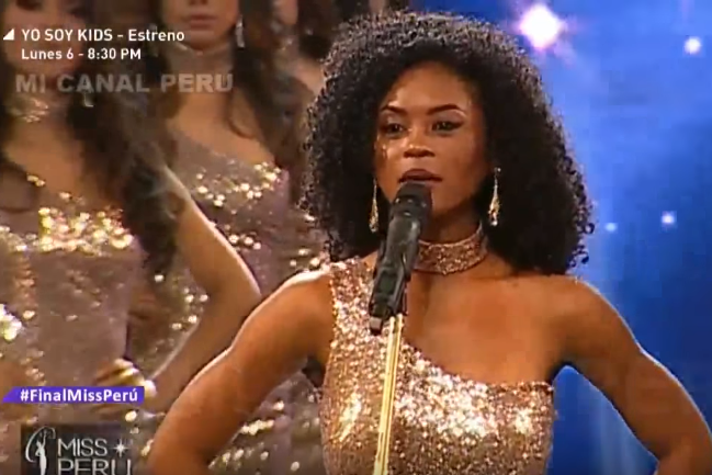 Miss Pérou 2018 les candidates dénoncent les féminicides dans leur pays