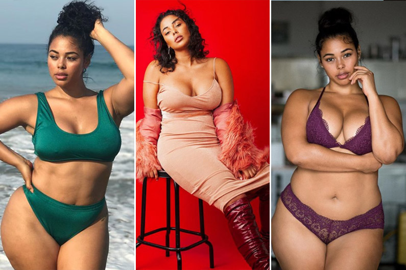 Victoria's Secret mannequin "grande taille", elle recrée les pubs de