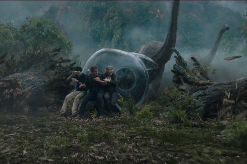 Jurassic World 2 Sur Quel Plateforme VIDÉO - "Jurassic World 2" : Chris Pratt court pour sa vie dans un teaser