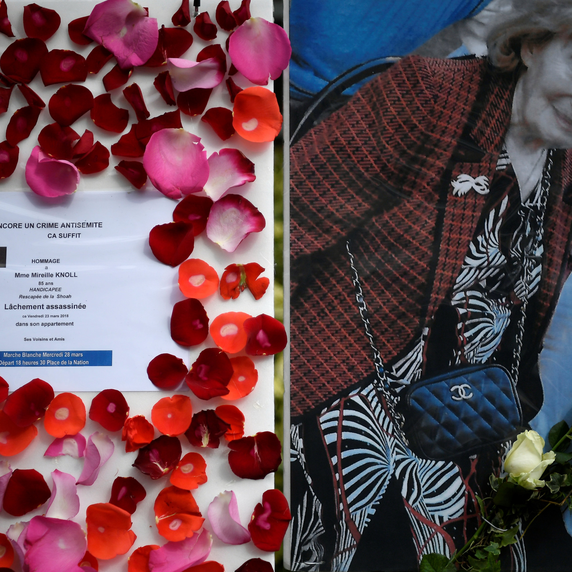 Meurtre de Mireille Knoll l'appel de son fils au rassemblement