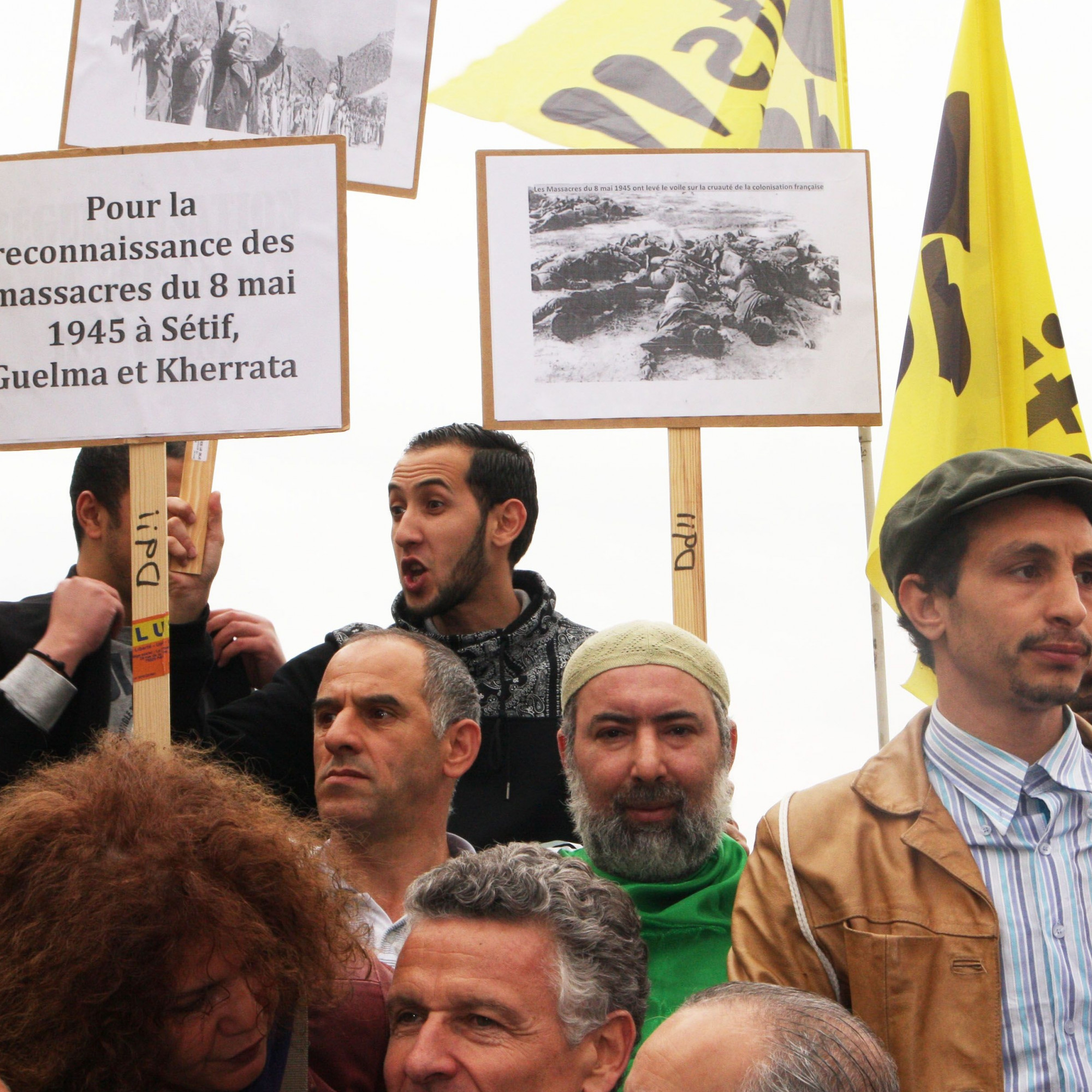 Algérie le 8 mai 1945, à Sétif, on se souvient surtout des massacres