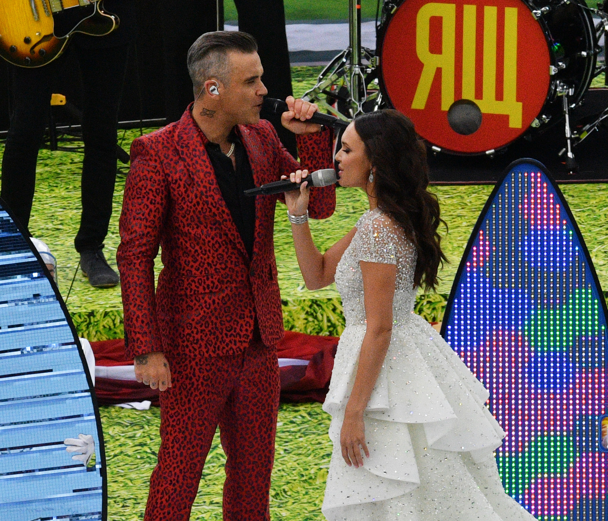 Coupe du Monde 2018 les plus belles images de la cérémonie d'ouverture