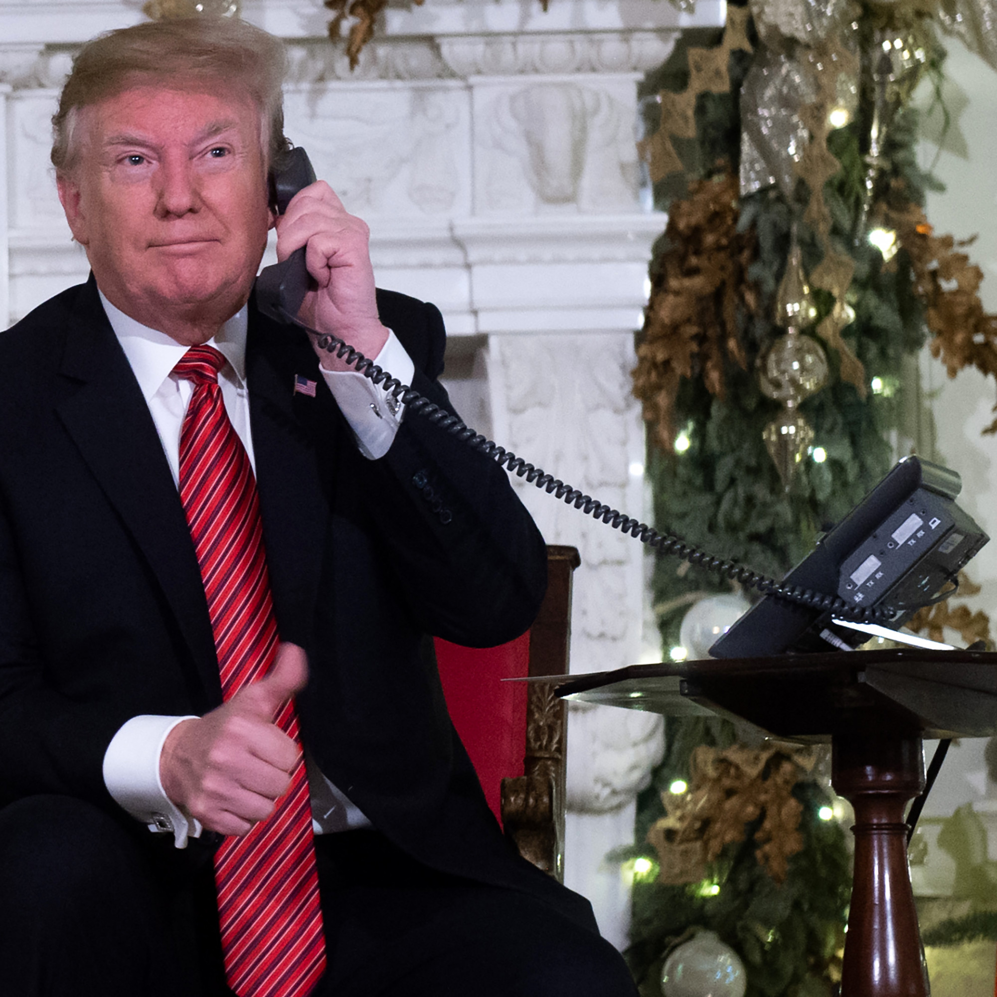 VIDÉO - La remarque ubuesque de Trump sur le père Noël à un enfant de 7 ans