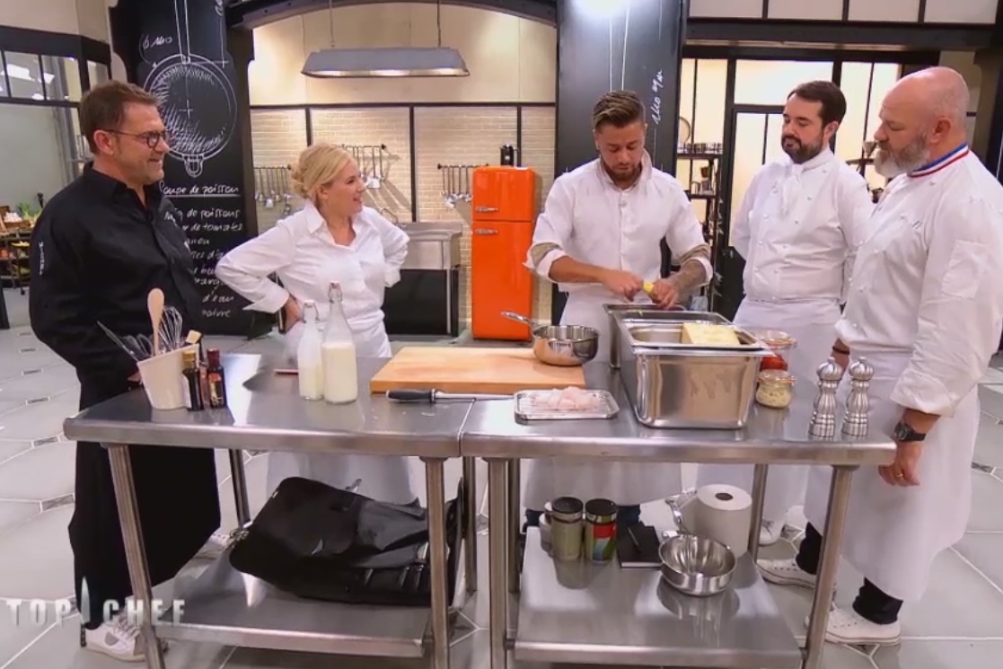 VIDÉO "Top Chef" 2019 un candidat fait du charme à Hélène Darroze