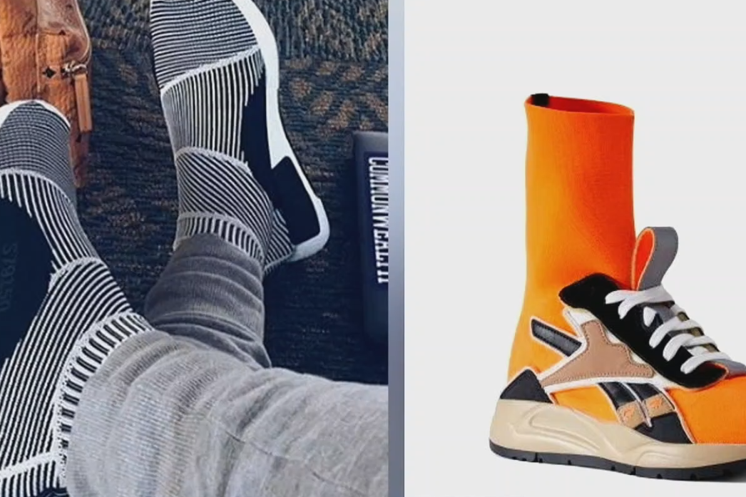 basket facon chaussette