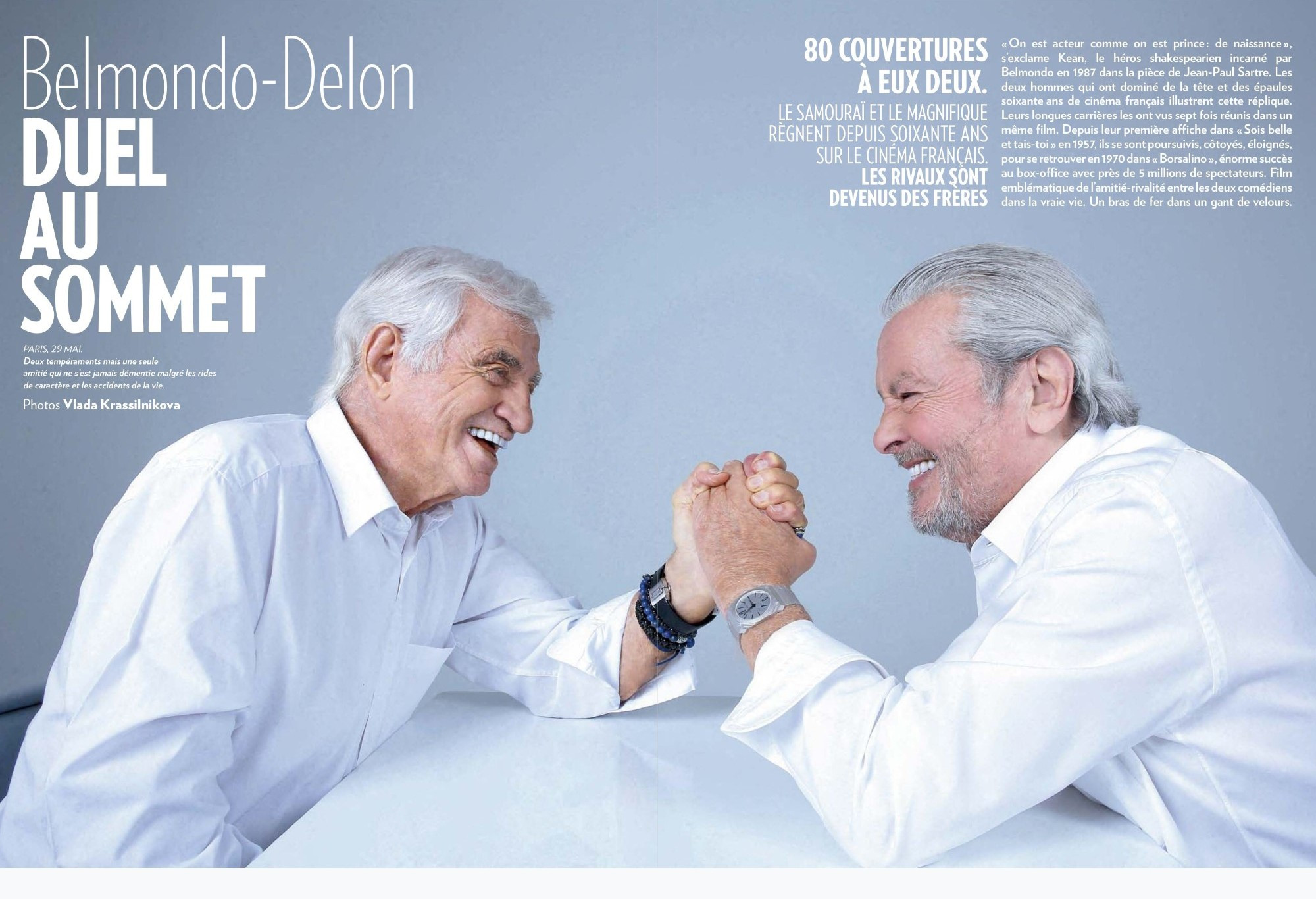 Alain Delon Jean Paul Belmondo Les Coulisses D une Incroyable Photo