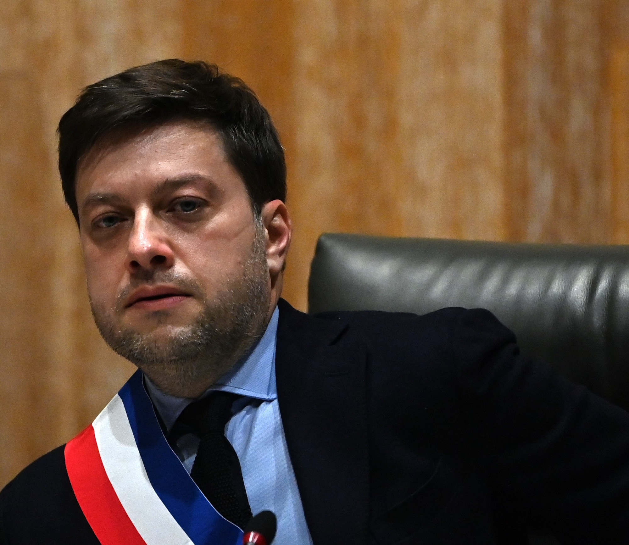 Benoît Payan le 21 décembre 2020, lors d'une conférence de presse