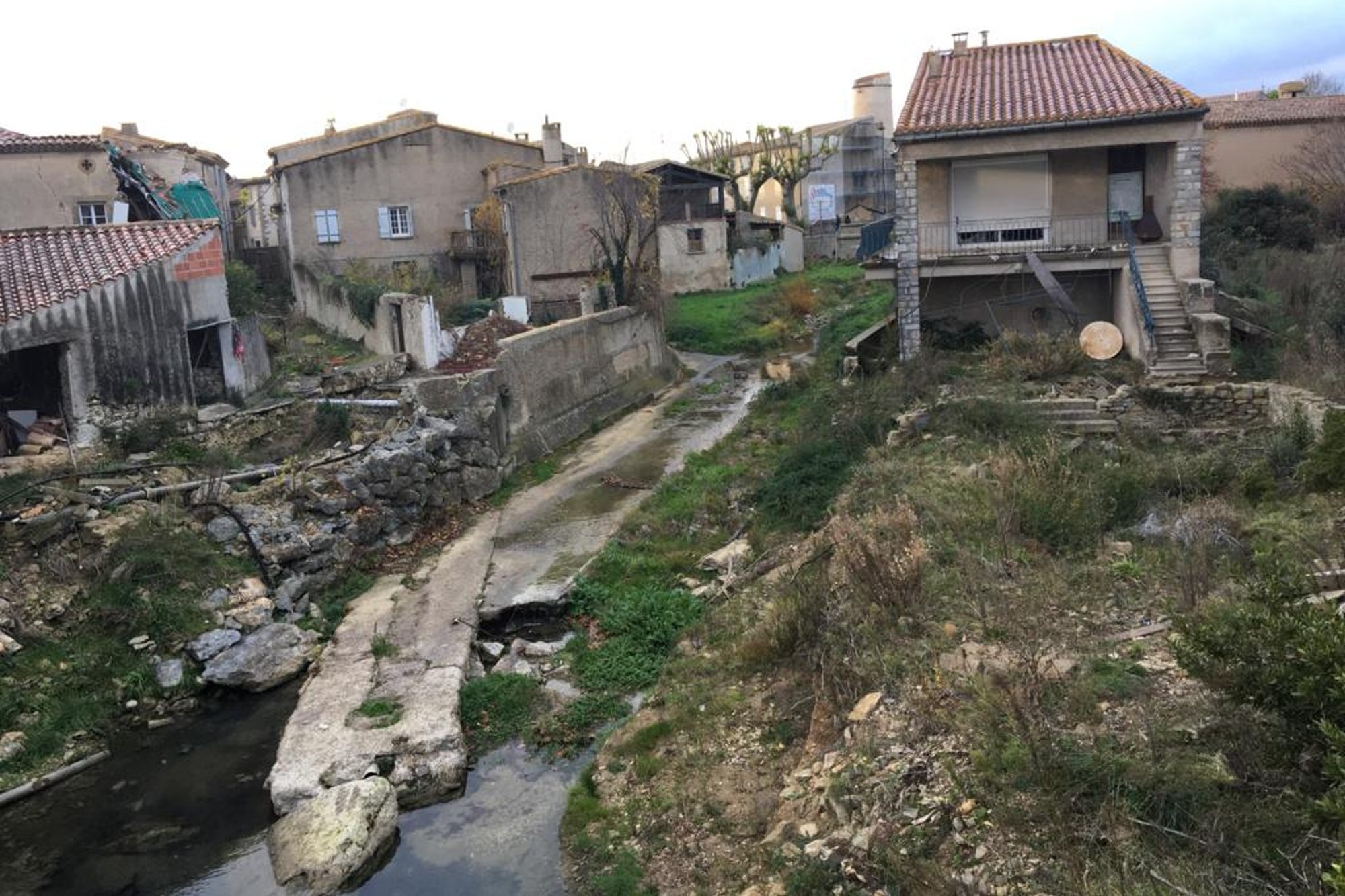 Aude Le Village Sinistre De Villegailhenc Lance Un Appel Aux Dons