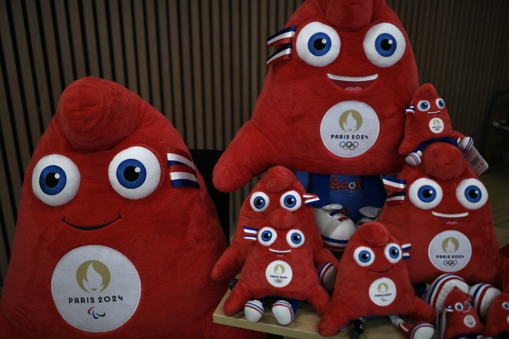 Taille-crayon Phryge Jeux Olympiques Paris 2024 - Neuf - Fabriqué En France