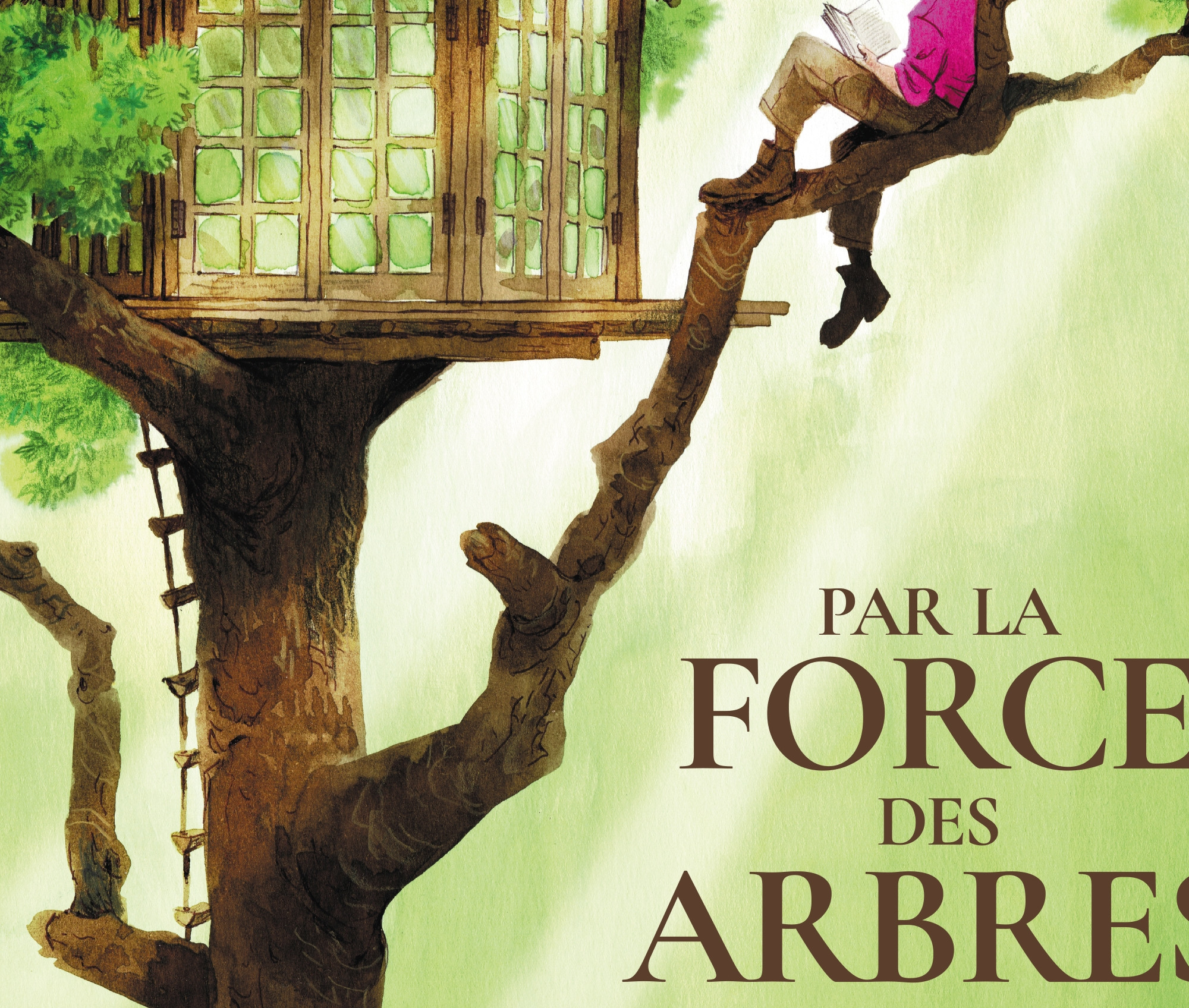 Bande Dessin e Par La Force Des Arbres D Edouard Cort s Et 