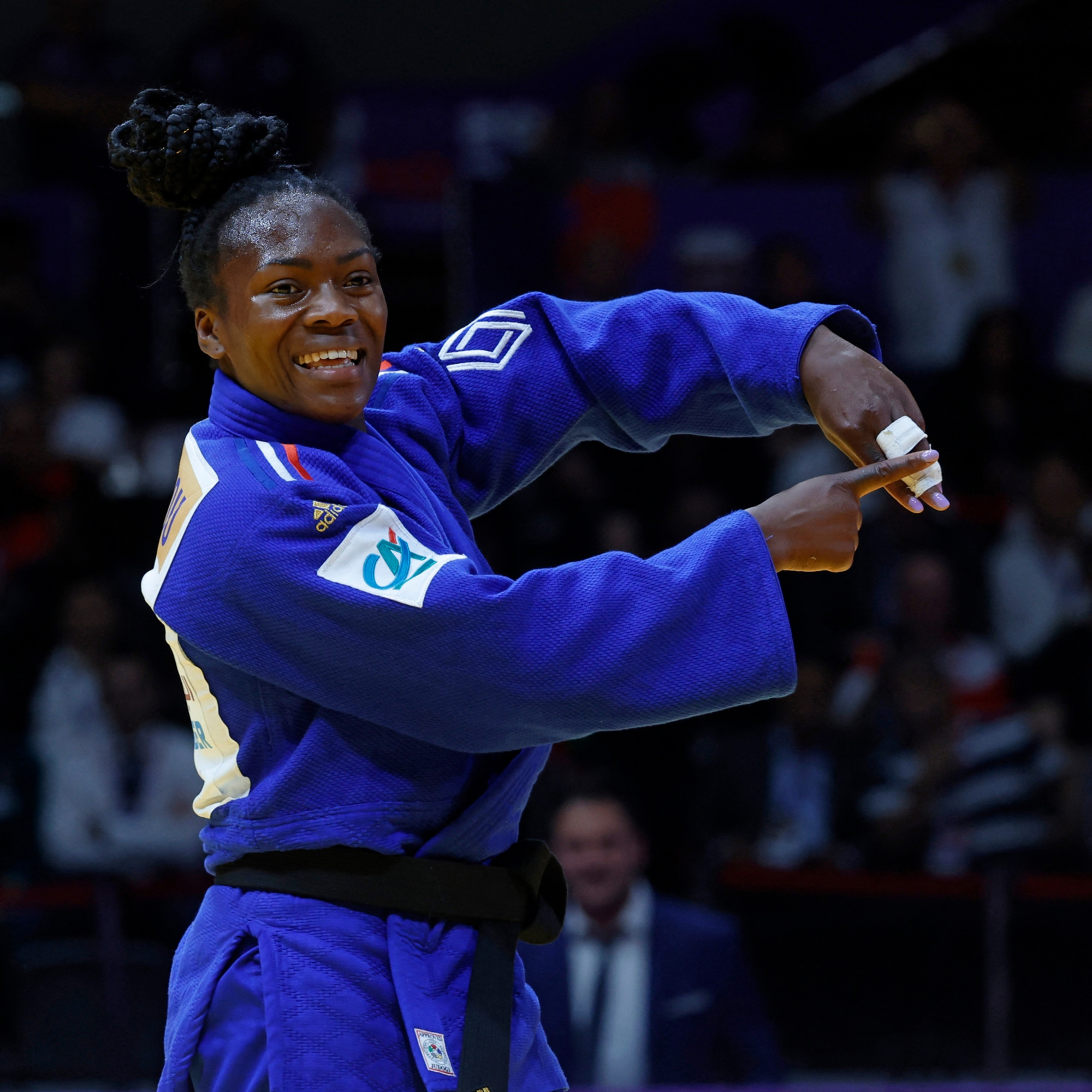 Judo : Clarisse Agbégnénou sacrée championne du monde pour la 6e fois