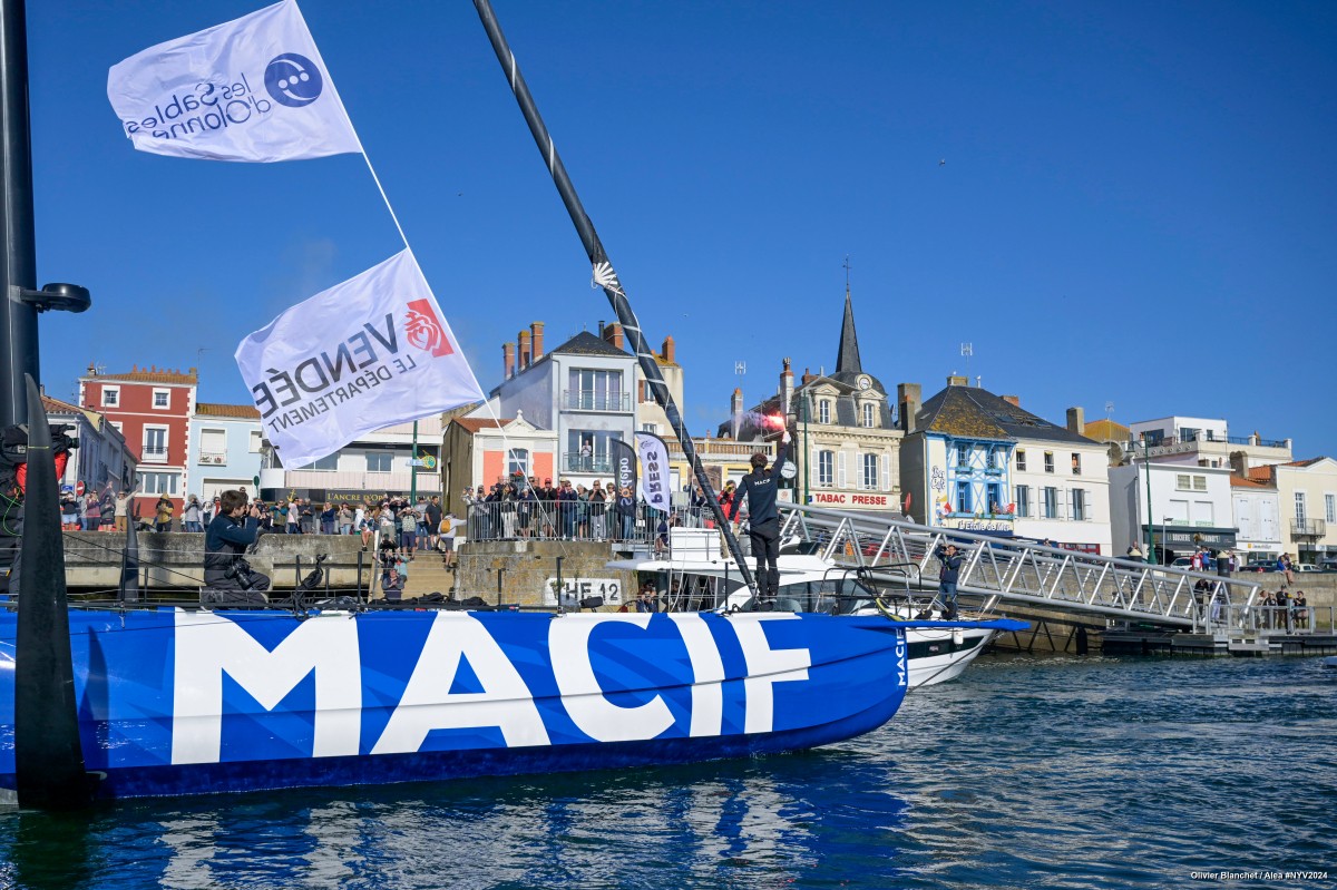 Voile : Charlie Dalin remporte la New York – Vendée Les Sables d’Olonne