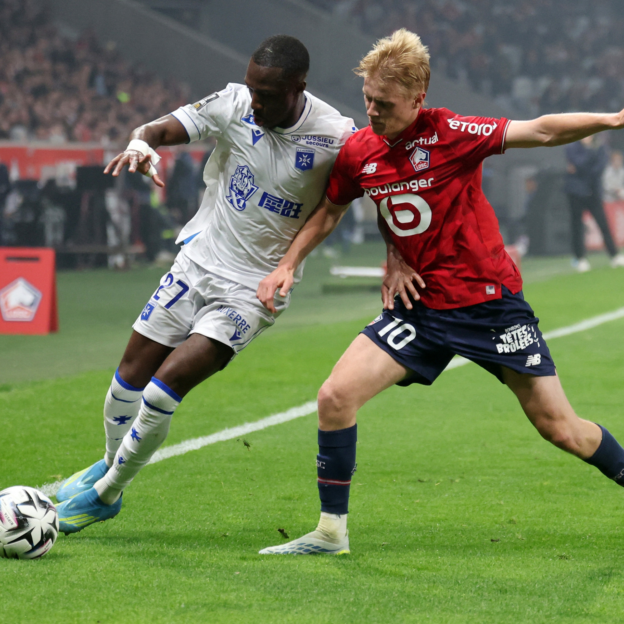 Liga 1: Lille en la Liga de Campeones, Nice en play