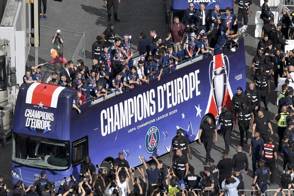 Champions League: όχι παρέλαση στα Ηλύσια Πεδία, αλλά μια γιορτή στο Champ-de-Mars υπό εξέταση σε περίπτωση νίκης της PSG στον τελικό εναντίον της Άρσεναλ