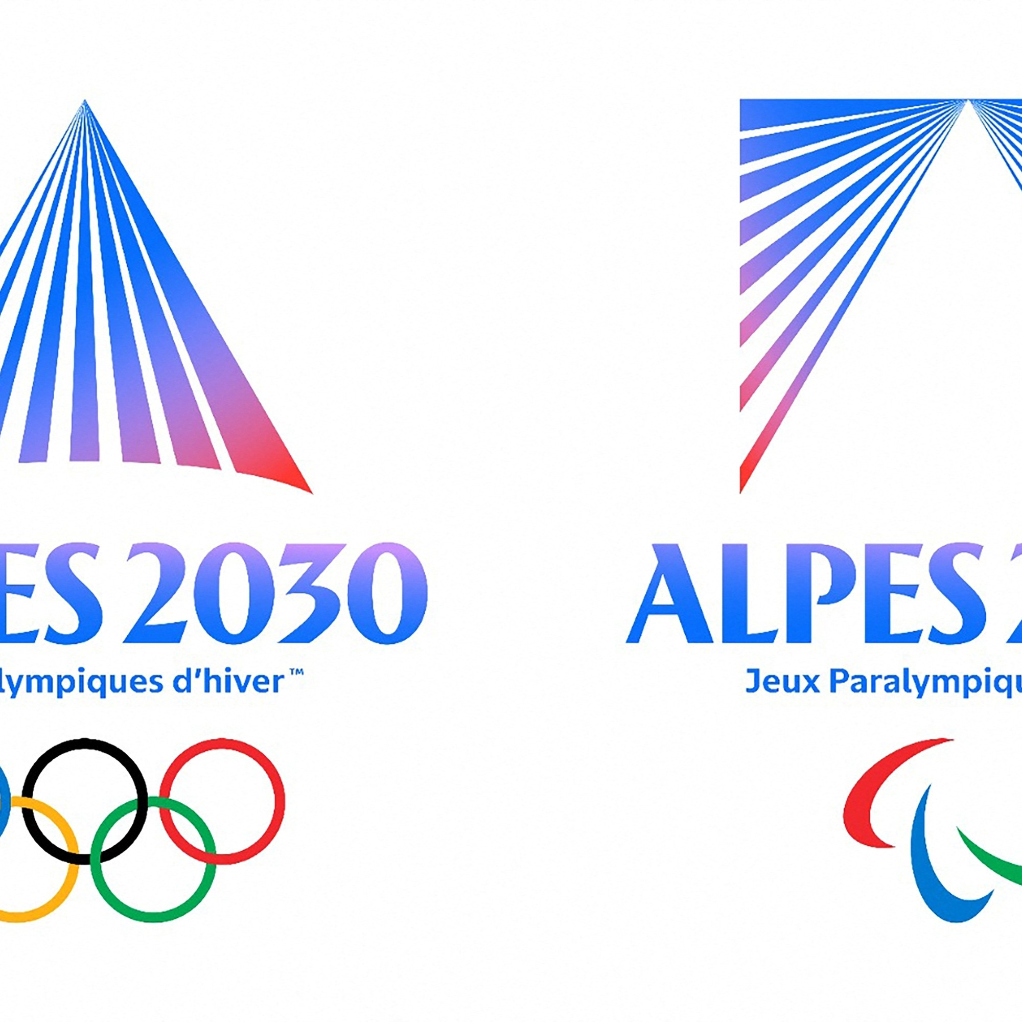 Άλπεις 2030: ανακαλύψτε τα επίσημα εμβλήματα των Χειμερινών Ολυμπιακών και Παραολυμπιακών Αγώνων