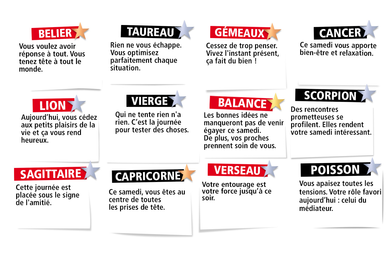 L'horoscope de l'Expresso du weekend du samedi 27 janvier 2024