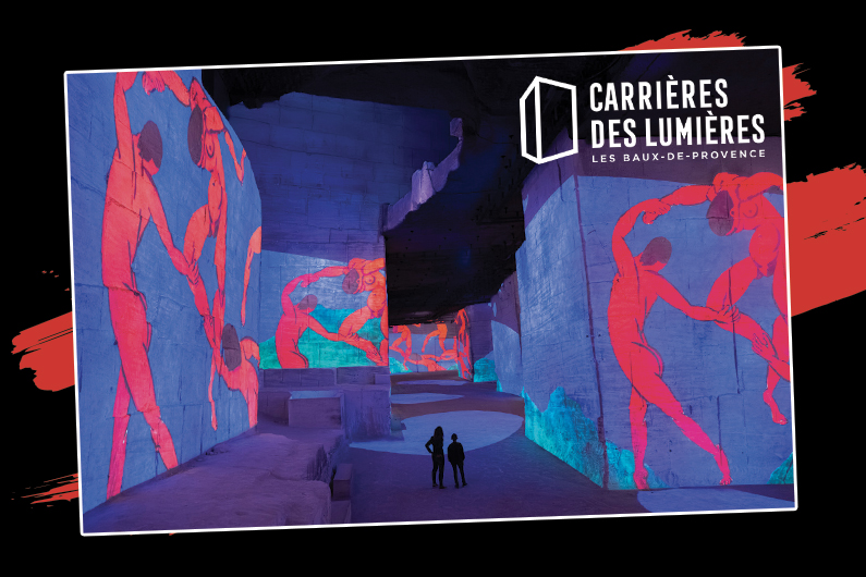 RTL 2 MEDITERRANEE vous invite aux carrières des lumières aux Baux de Provence.