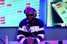 Gims en interview sur Fun Radio