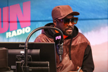 will.i.am en interview sur Fun Radio
