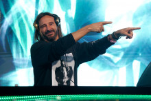 Bob Sinclar en mix lors de Coachella
