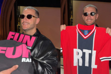DJ Snake découvre la réédition du mythique maillot du PSG avec RTL