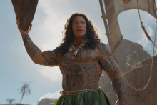 Dwayne Johnson en Maui dans le live action "Vaina"