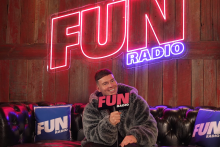 Joel Corry en interview avec Fun Radio à Tomorrowland Winter