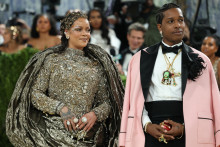Rihanna et ASAP Rocky lors du Met Gala 2026