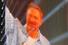 David Guetta en concert au Stade de France