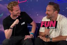 David Guetta en interview sur Fun Radio à Tomorrowland