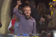Avicii lors de son premier set à Tomorrowland en 2011