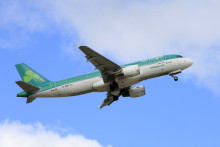 Un avion de la compagnie Aer Lingus, en mars 201. (archives)